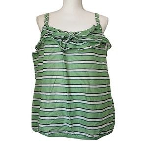 Ann Taylor LOFT | Sleeveless Cotton Camisole, Size L